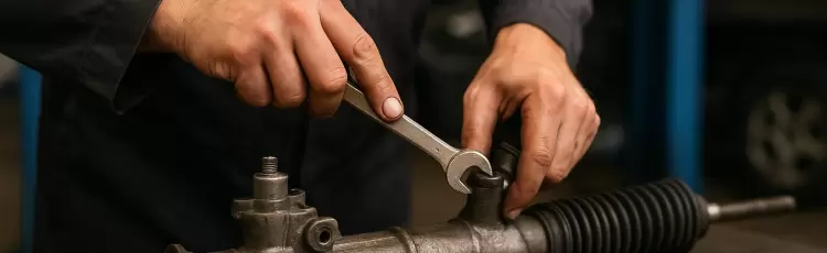 Ремонт и замена рулевой рейки