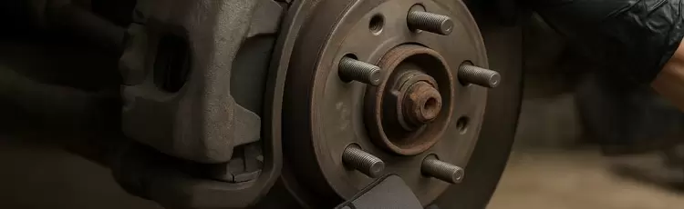 Замена тормозных колодок