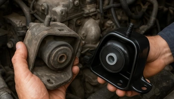 Замена подушки двигателя