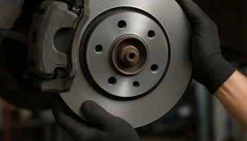 Замена тормозных дисков