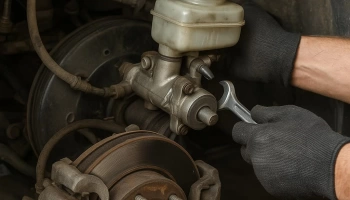 Замена главного тормозного цилиндра