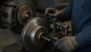 Проточка тормозных дисков