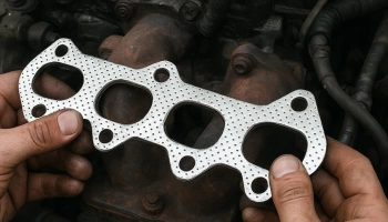 Замена прокладки коллектора