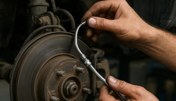 Замена тормозных трубок