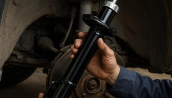 Замена амортизатора