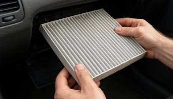 Замена салонного фильтра