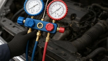 Диагностика кондиционера/ печки