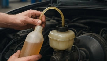 Замена тормозной жидкости