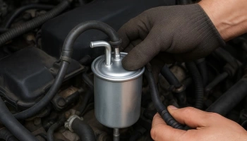 Замена топливного фильтра