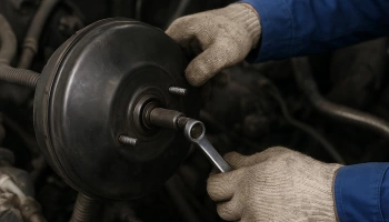 Ремонт вакуумного усилителя тормозов