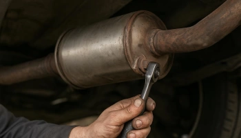 Ремонт/замена резонатора