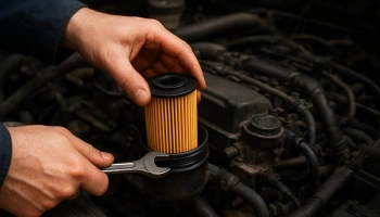 Замена масляного фильтра