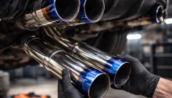 Замена выхлопных труб