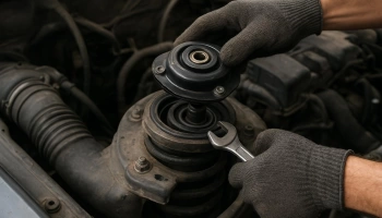 Замена опорных подшипников